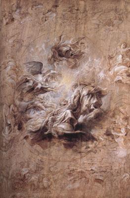 Peter Paul Rubens The Apotheosis of Fames I and Other Studies (mk01) Germany oil painting art